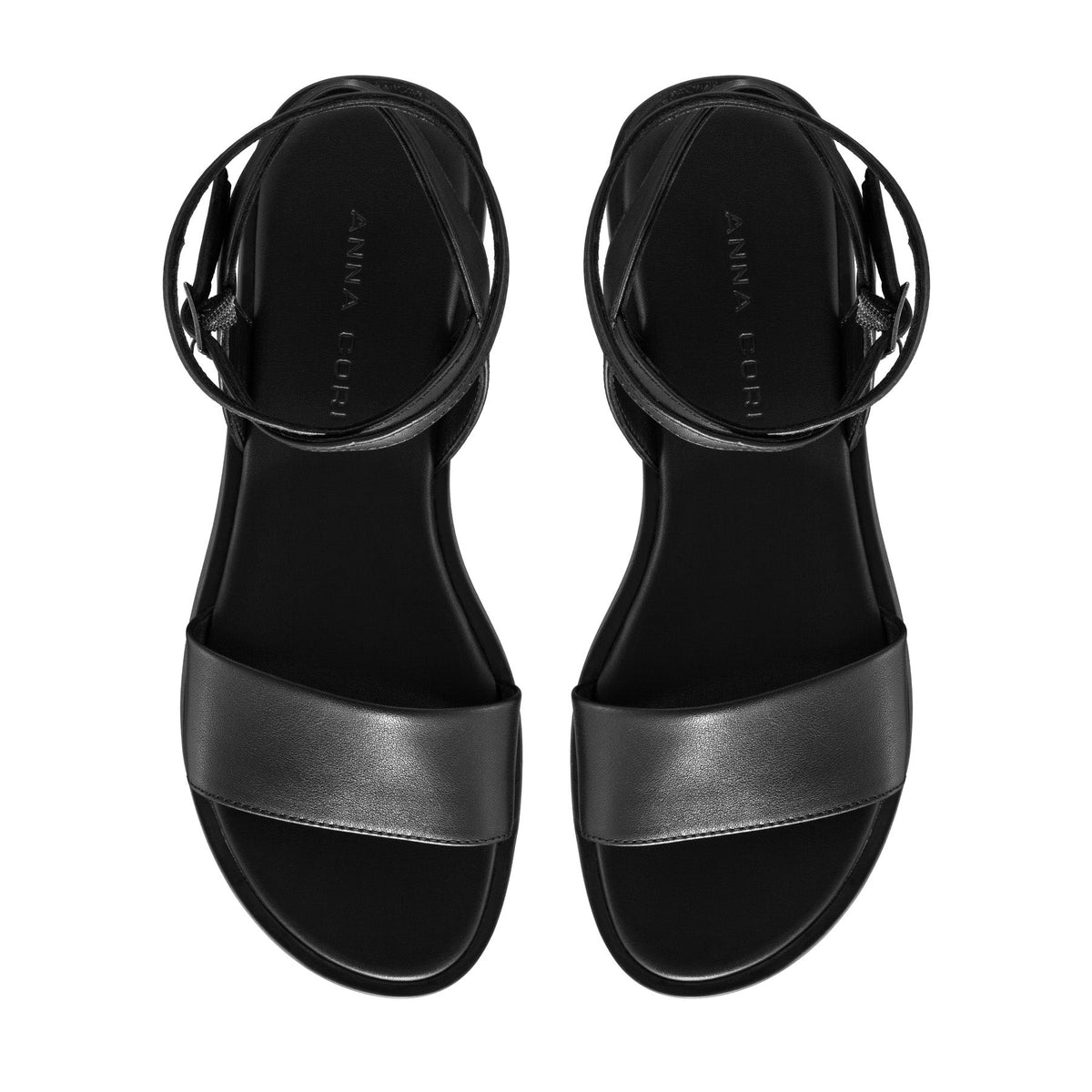 Sandale Dama 7585 Vitello Negru